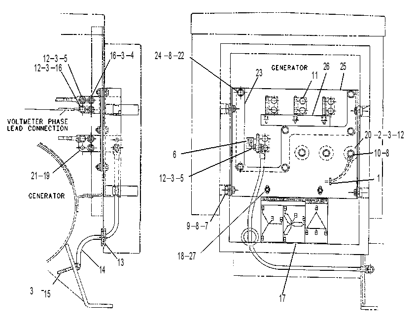 Подключение клеммной колодки 4W8981 CAT