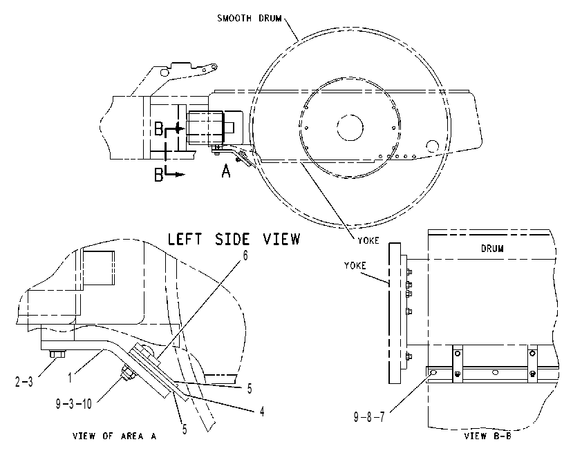 SCRAPER GP-DRUM 1150537 CAT