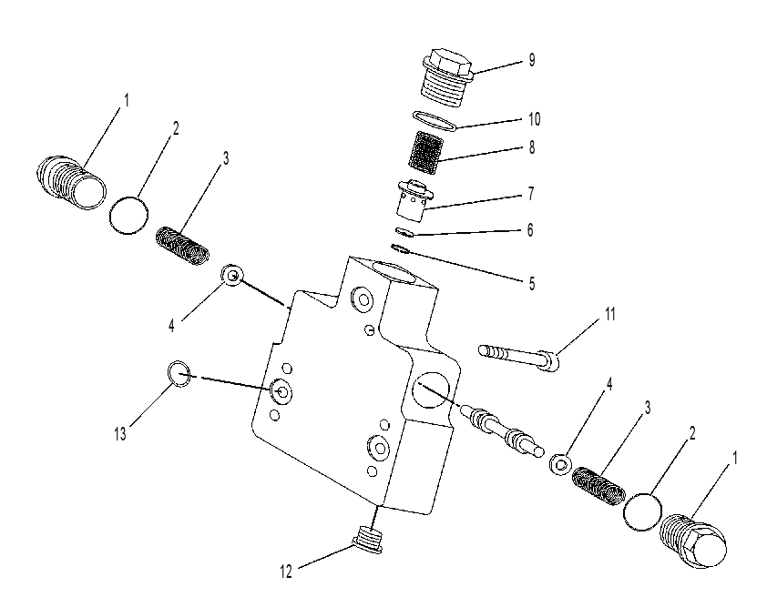 VALVE GP-FLUSHING 1106396 CAT