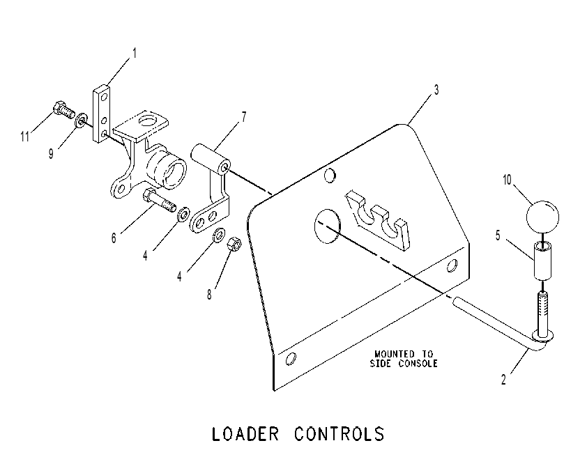 CONTROL GP-HYDRAULIC LOCKOUT 9R7661 CAT