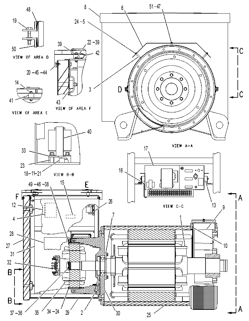 Генератор 7W8671 CAT