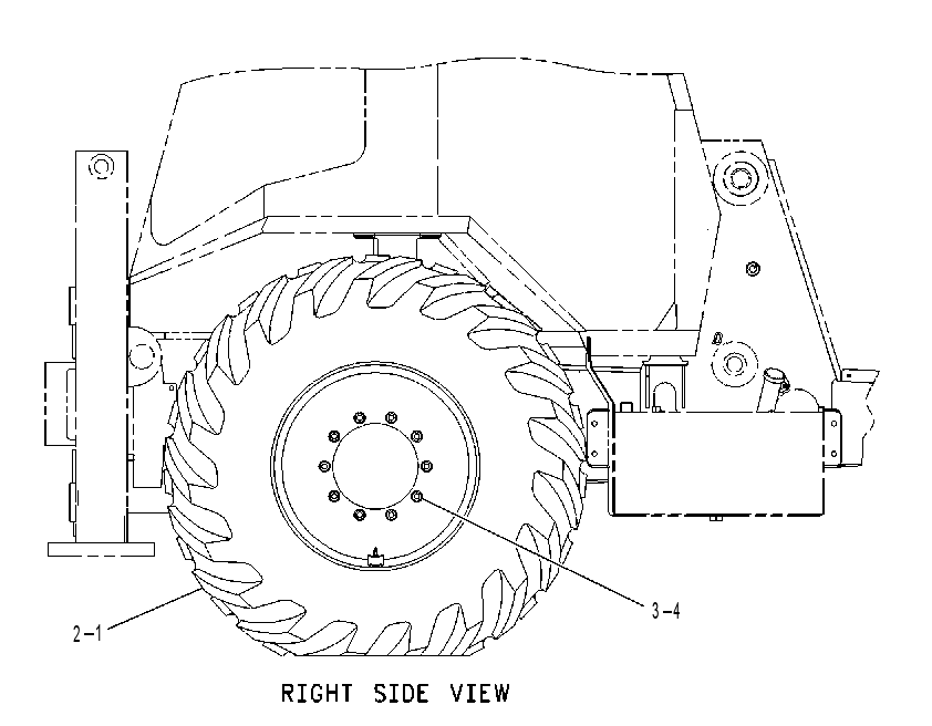 WHEEL & TIRE GP-REAR 1028667 CAT