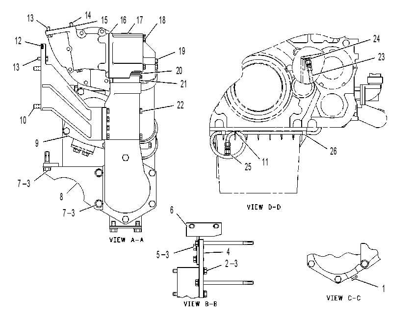 Трубопроводы водяные 4W6169 CAT