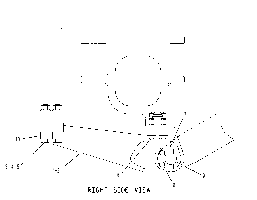 MOUNTING GP-STABILIZER 9W6142 CAT