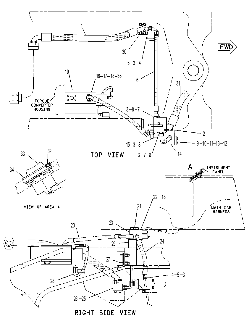 PUMP & LINES GP 7I3096 CAT