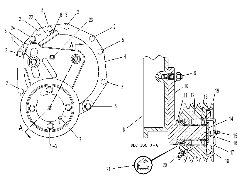 BELT TIGHTENER GP 3N9582 CAT