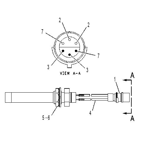 SWITCH AS-FIRE SENSOR 7T4785 CAT