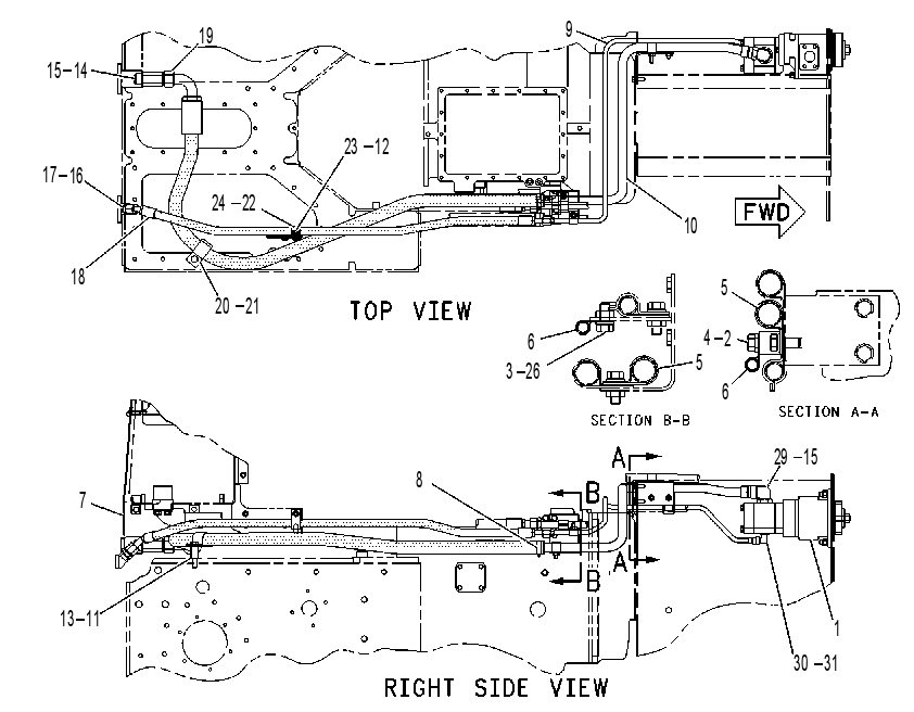 PUMP & LINES GP 1015692 CAT