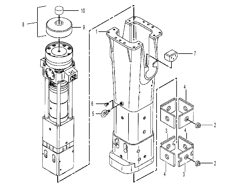 HOUSING GP-OUTPUT 1210794 CAT