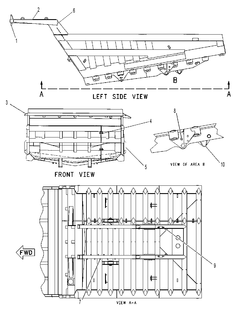 BODY & CANOPY AS 8X8800 CAT