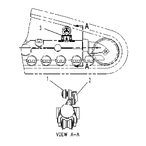 ROLLER AR-TRACK CARRIER 8Y0885 CAT