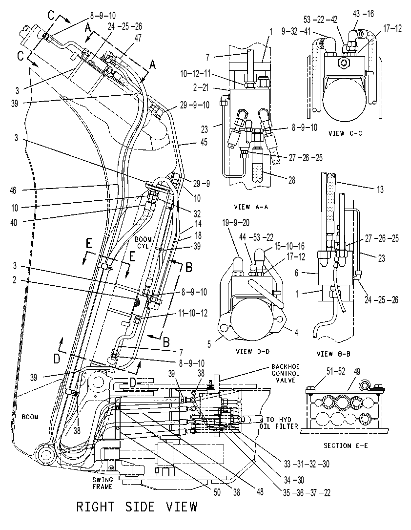 LINES GP-BM & STK CHECK VALVE 1186916 CAT
