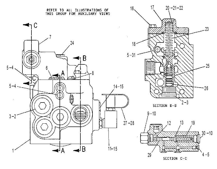 VALVE GP-LOCKUP CLUTCH & SYNC 8E6146 CAT