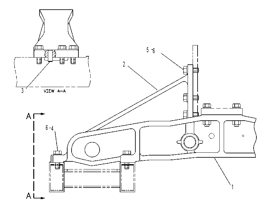 SUPPORT GP-UNDERCARRIAGE 8Y7137 CAT