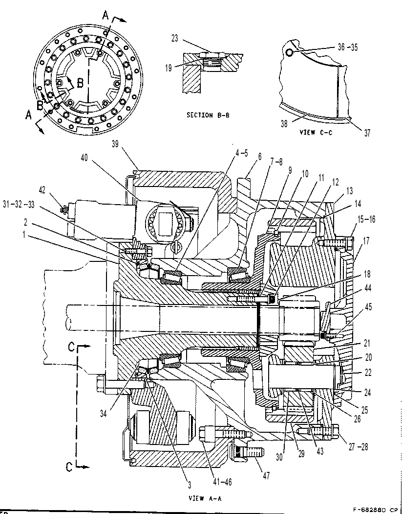WHEEL & BRAKE GP 1204933 CAT