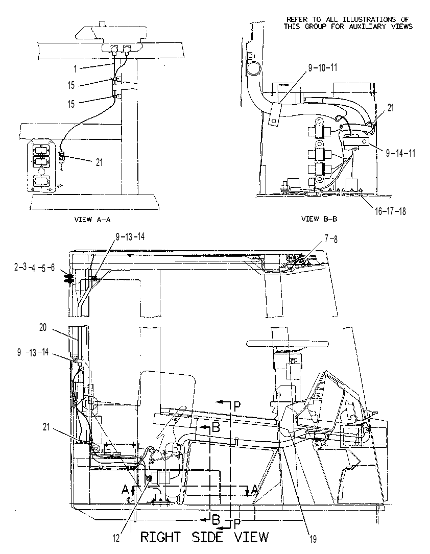 Проводка кабины 9C8251 CAT