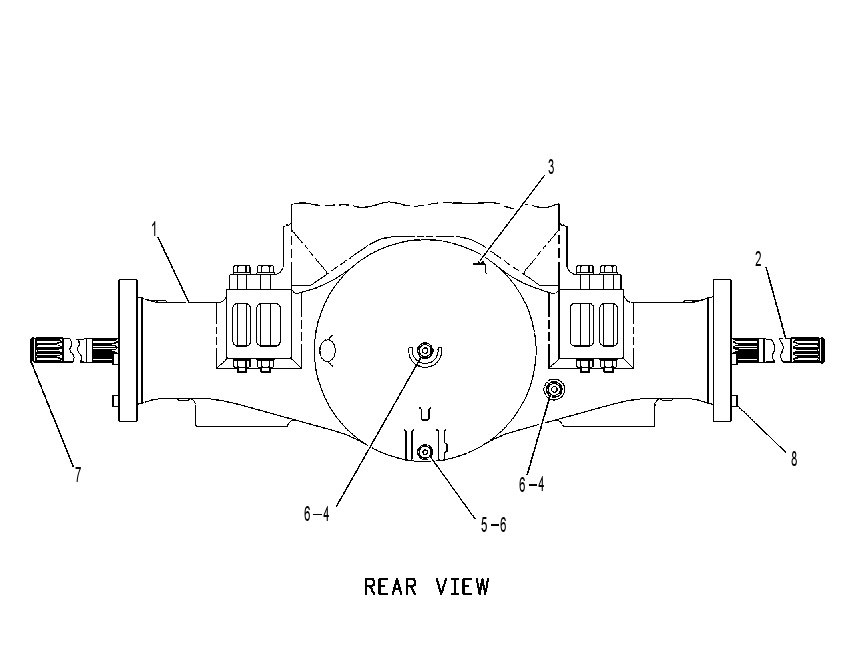AXLE GP-FIXED 1159763 CAT