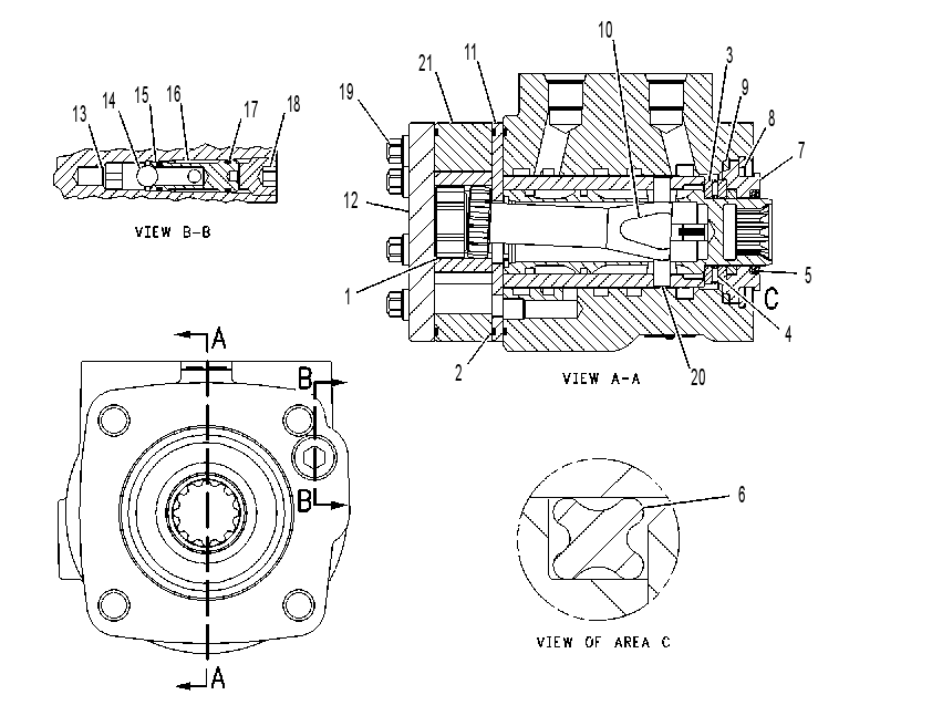 Насос дозирующий 1198763 CAT