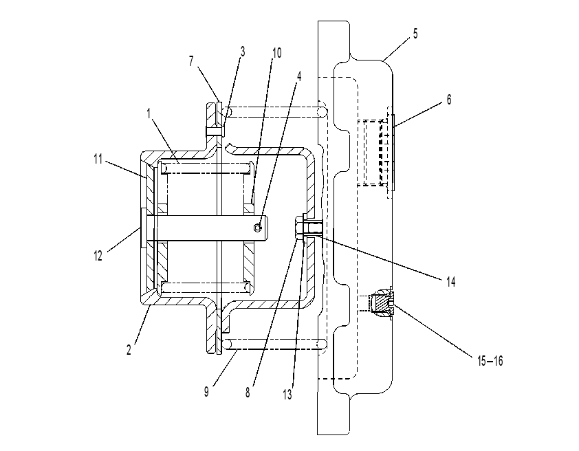 BYPASS GP-FILTER 9T4945 CAT