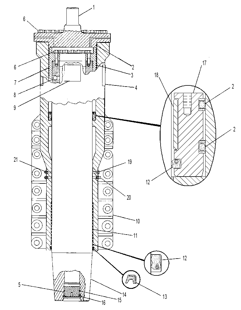 Подвеска передняя 9T8910 CAT