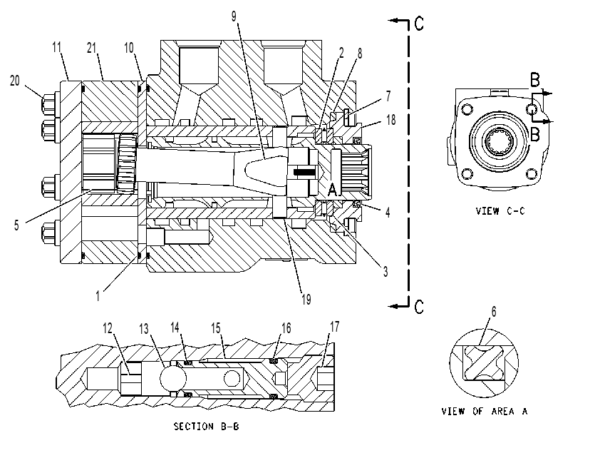 PUMP GP 1198744 CAT