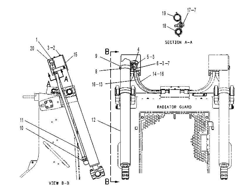 CYLINDER & LINES GP 1033049 CAT