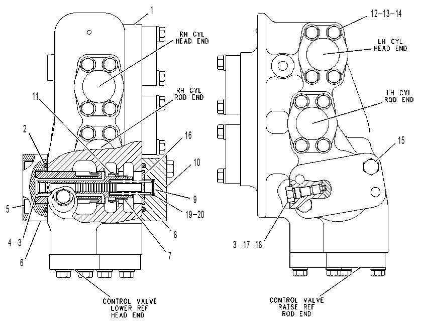 VALVE GP-QUICK-DROP 1237457 CAT