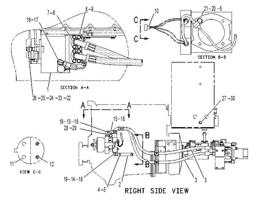 PUMP & MTG GP-VIBRATORY 1253461 CAT