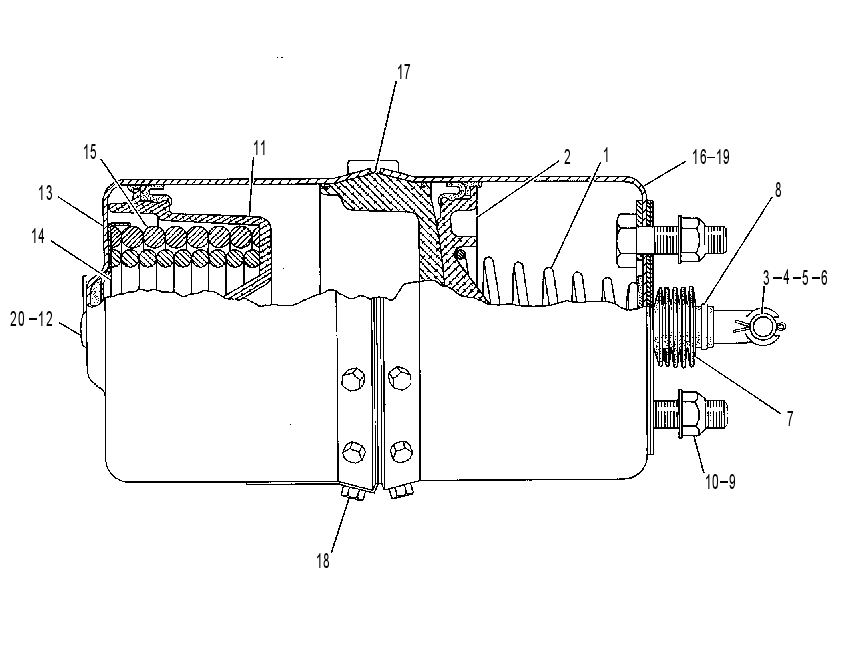 ACTUATOR GP-BRAKE 1458825 CAT