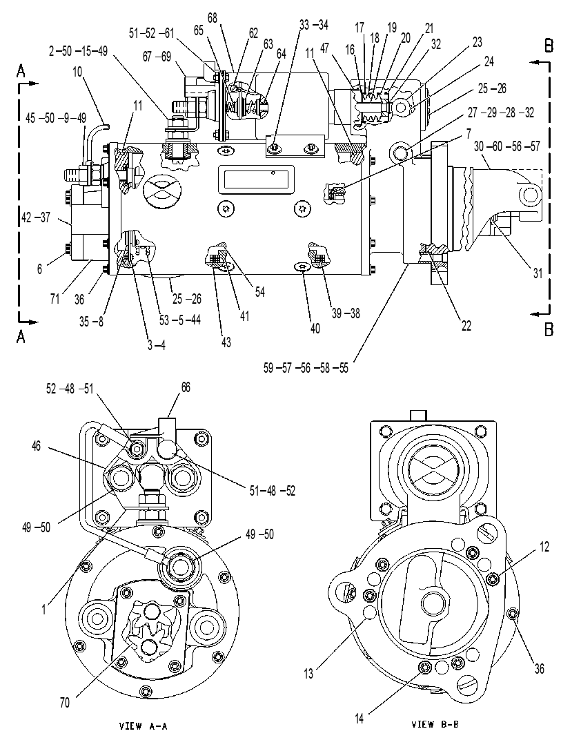 STARTING MOTOR GP-PRELUB SYS 1249780 CAT
