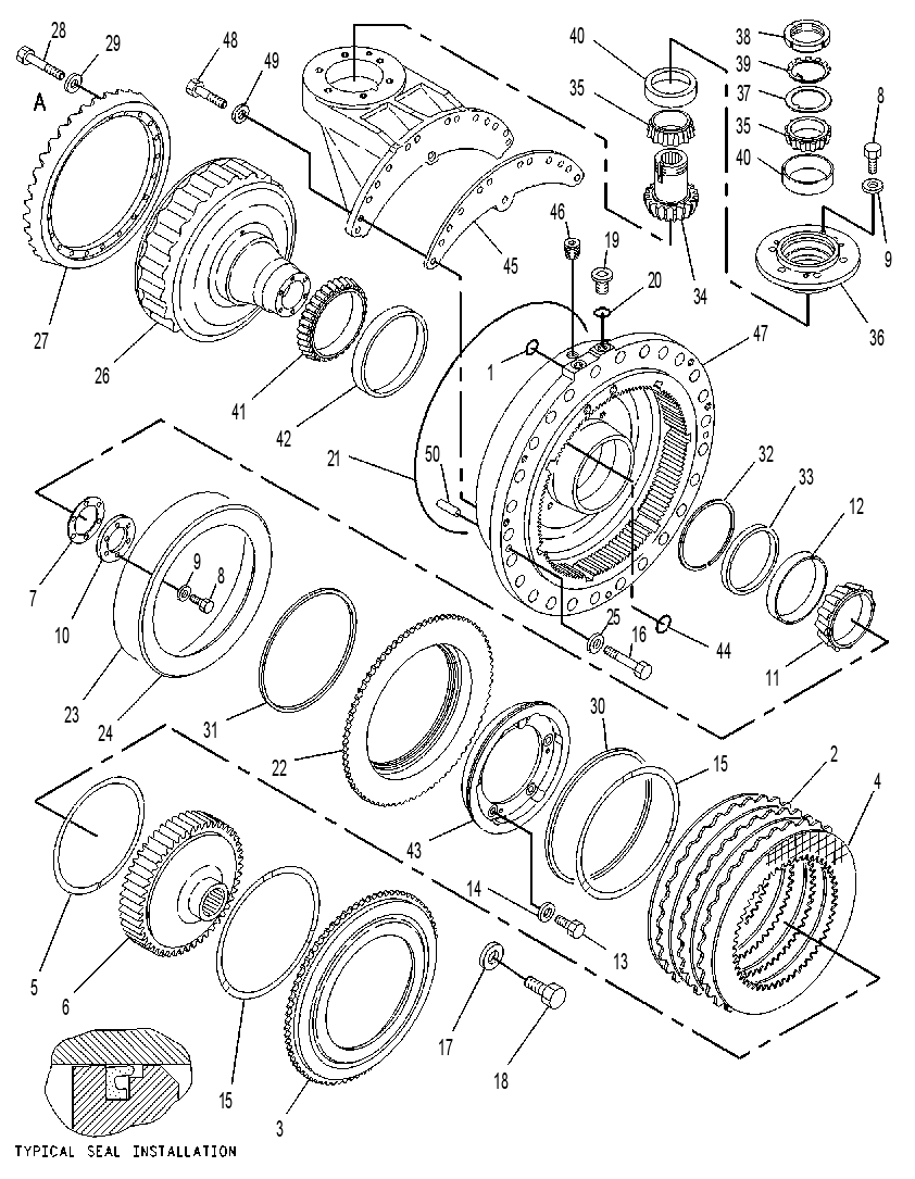 BRAKE & DIFFERENTIAL DRIVE GP 8E5274 CAT