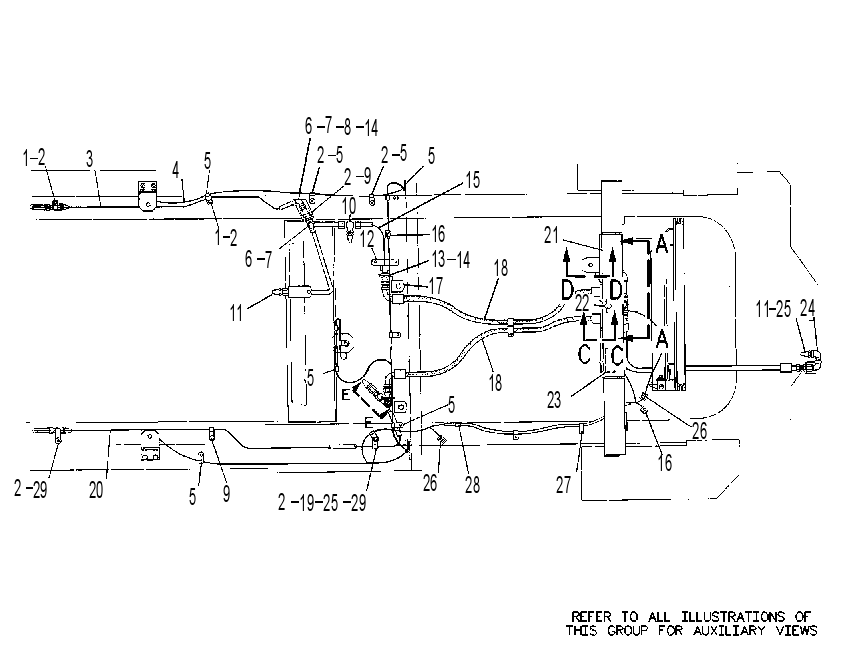 LINES GP-FIRE SUPPRESSION 8V1038 CAT