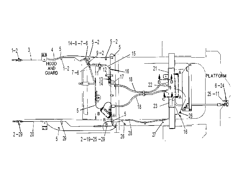 LINES GP-FIRE SUPPRESSION 9V1422 CAT