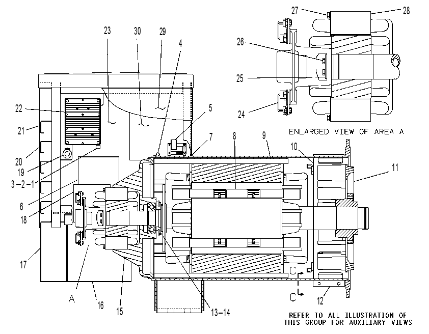 Генератор 4W7049 CAT