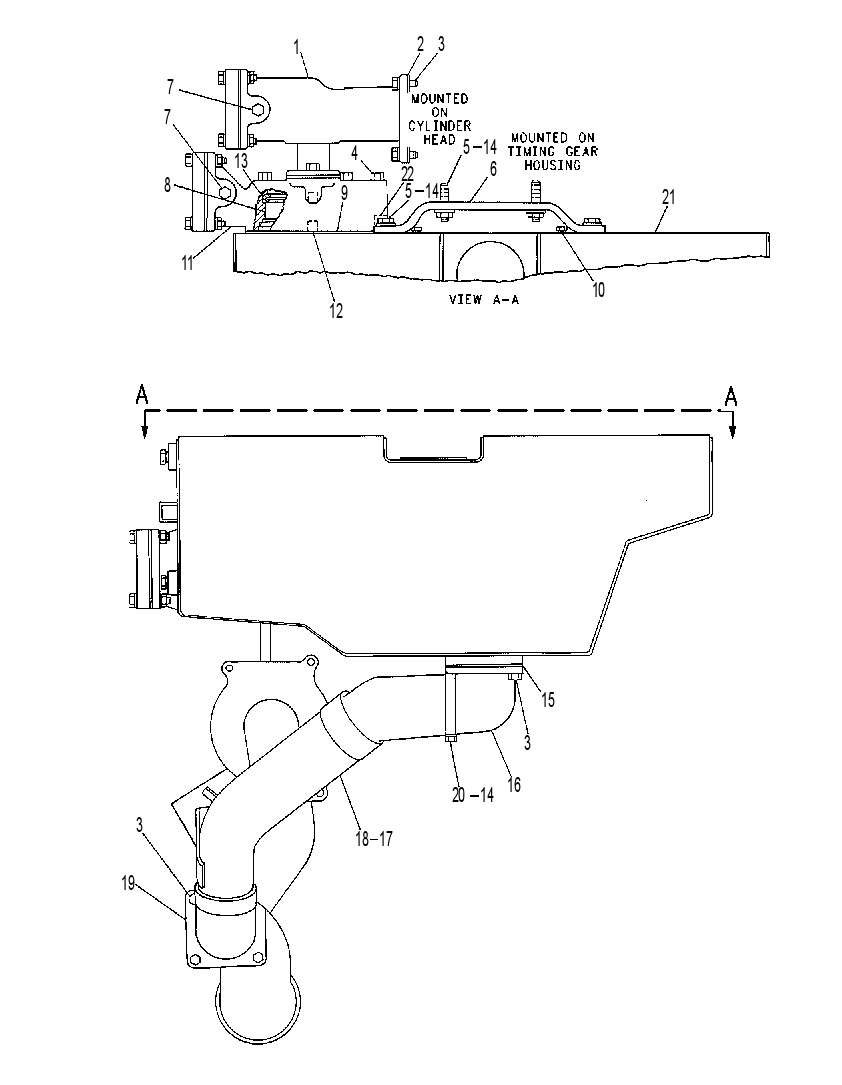 Бачок расширительный 1W1429 CAT