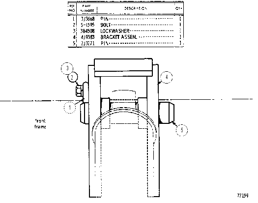 CYLINDER MOUNTING GROUP 4J9382 CAT