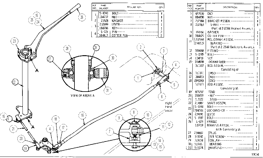 RIPPER HAND CONTROL AND LINKAGE GROUP 3J1008 CAT