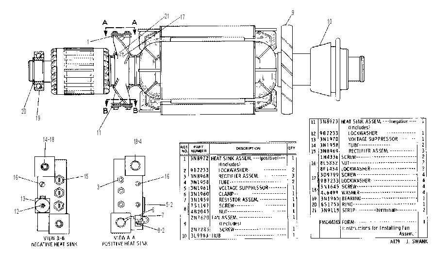 ROTOR ASSEMBLY 3N9114 CAT