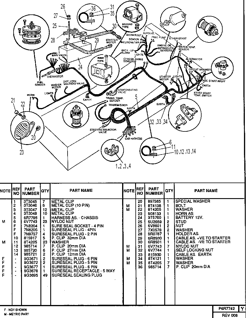 ELECTRICAL GROUP - CHASSIS 6R7742 CAT