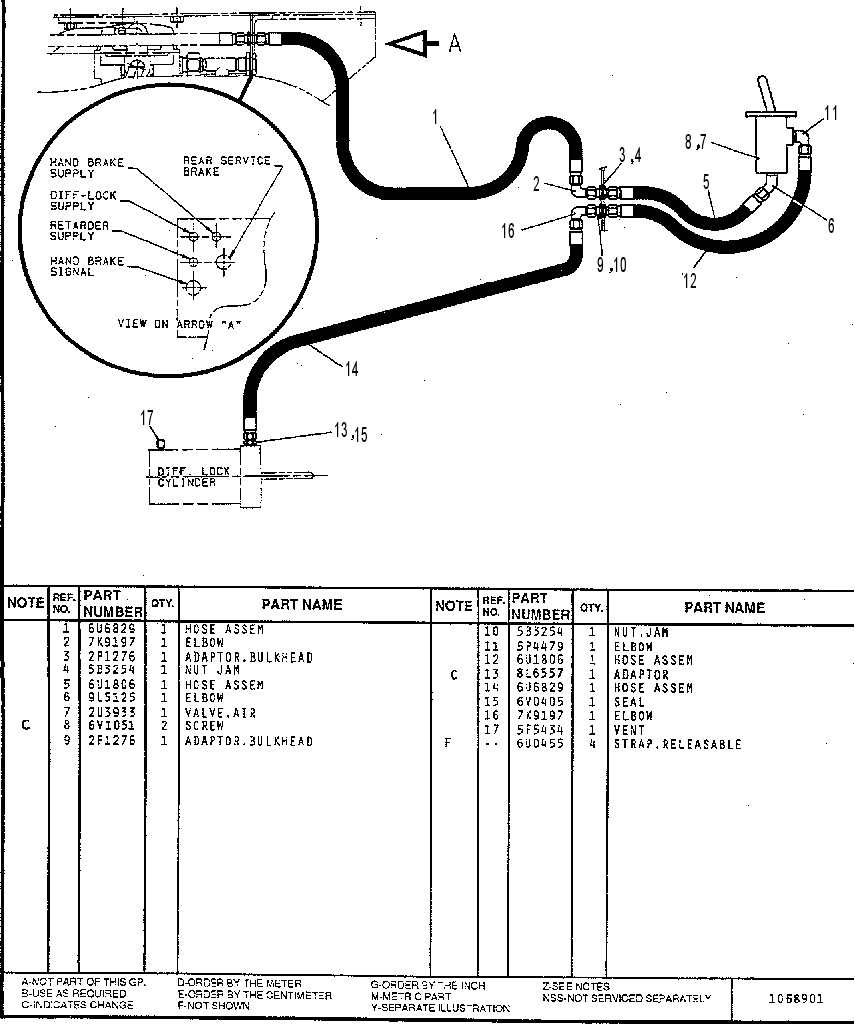 CONTROL GP-DIFF LOCK(CAB) 7U3879 CAT