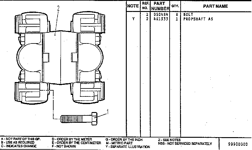 SHAFT GP-FRONT DRIVE 7U3917 CAT