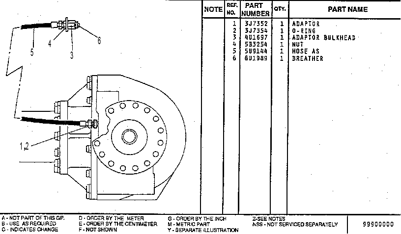 POWER TRAIN BREATHER GP 7U4035 CAT