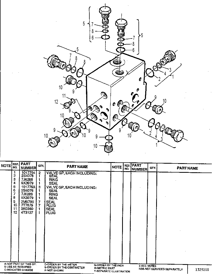 SUPPLEMENTAL STEER VALVE GP 1049541 CAT