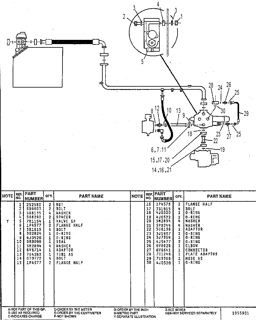 FRONT HOIST LINES GP 7U7626 CAT