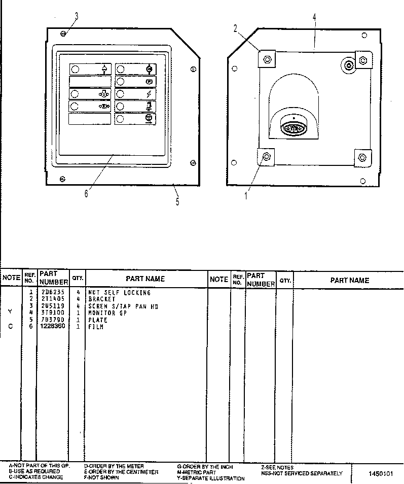 Монитор оператора 2U8089 CAT