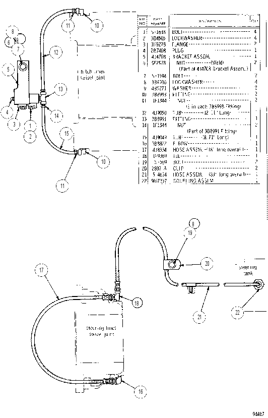 DRAIN LINES GROUP 5J4560 CAT