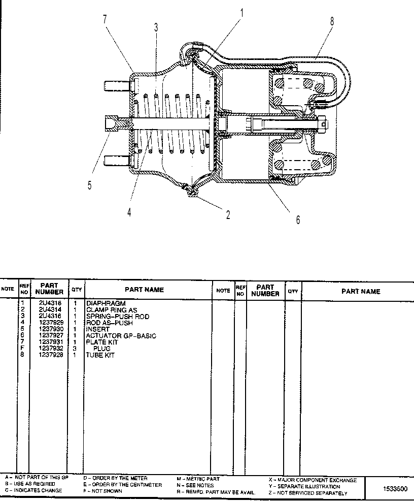 ACTUATOR GP - BRAKE 1178501 CAT