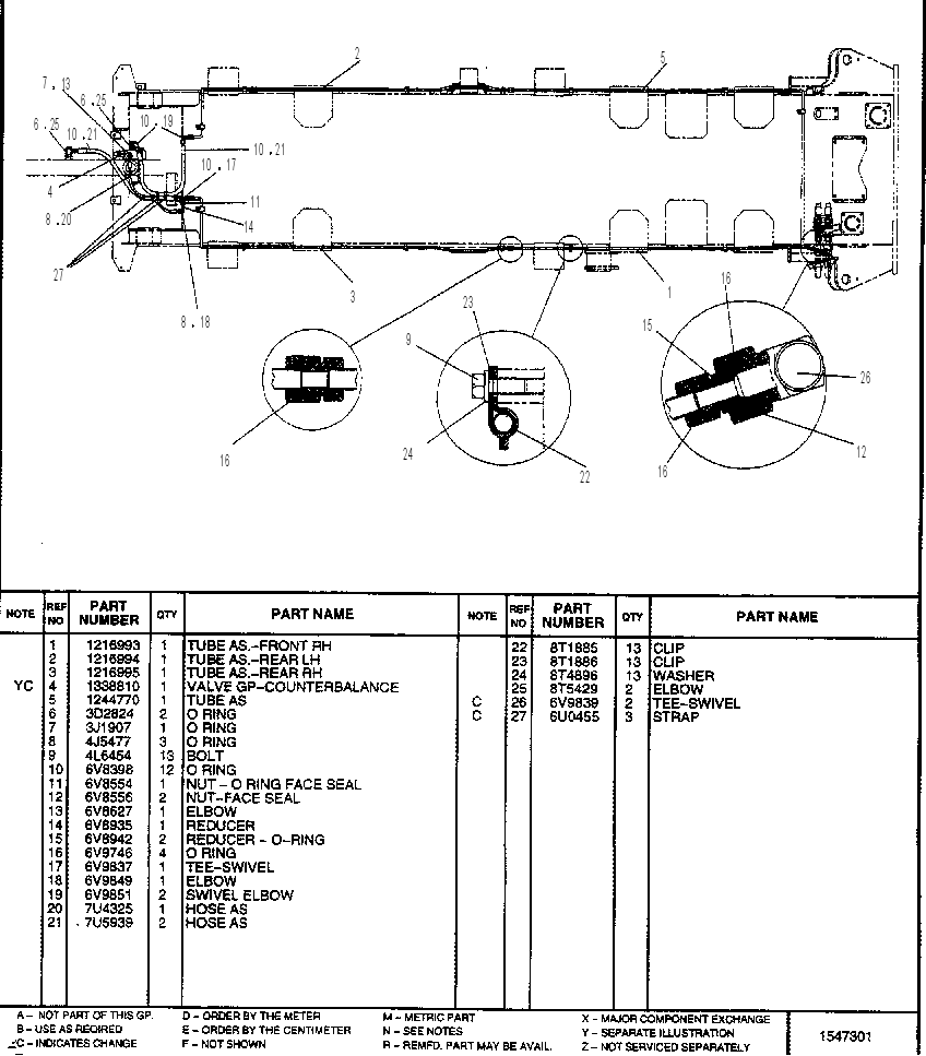 LINES GP-TAILGATE 1186481 CAT