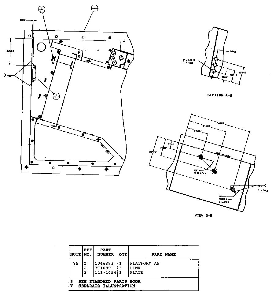 PLATFORM ASSEMBLY 1113896 CAT
