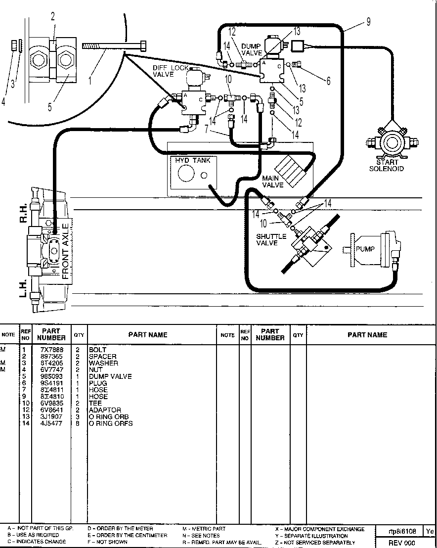 DUMP SOLENOID GROUP 8I6108 CAT